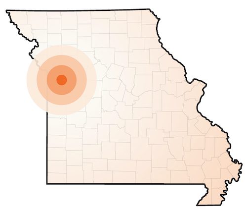 Service Areas Missouri Map
